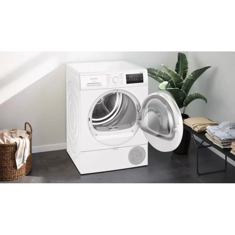 Siemens iQ300 WT45HVA4 Secadora De libre instalación Carga frontal 8 kg Blanco