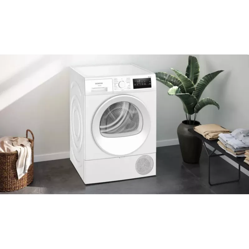 Siemens iQ300 WT45HVA4 Secadora De libre instalación Carga frontal 8 kg Blanco