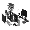 Fractal Design Define 7 PCGH Edition Caja semitorre, negra (FD-C-DEF7A-11)