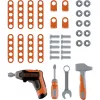 Maletín de herramientas infantil Simba-Dickie Smoby Black+Decker set de herramientas de juguete