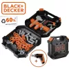 Maletín de herramientas infantil Simba-Dickie Smoby Black+Decker set de herramientas de juguete