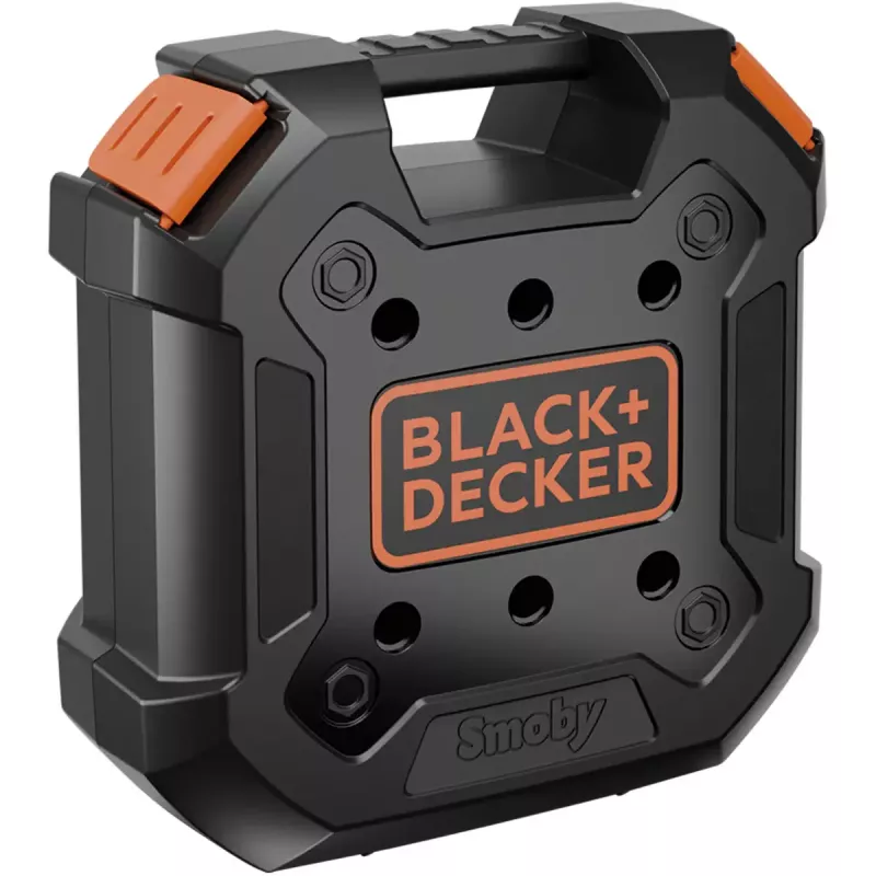 Maletín de herramientas infantil Simba-Dickie Smoby Black+Decker set de herramientas de juguete