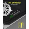 Disipador de calor ICY BOX IB-M2HS-PS5 para PlayStation 5 negro 27 mm x 76 mm x 9 mm
