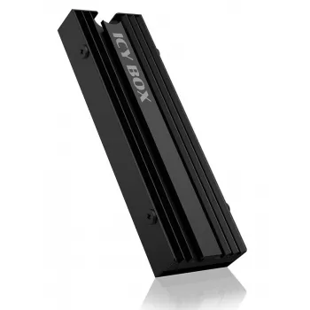 Disipador de calor ICY BOX IB-M2HS-PS5 para PlayStation 5 negro 27 mm x 76 mm x 9 mm