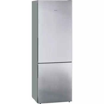 Siemens KG49EAICA frigorífico combi independiente 419 L acero inoxidable
