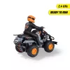 Quad de barro radiocontrol Simba‑Dickie escala 1:18, quad de juguete RC, a pilas