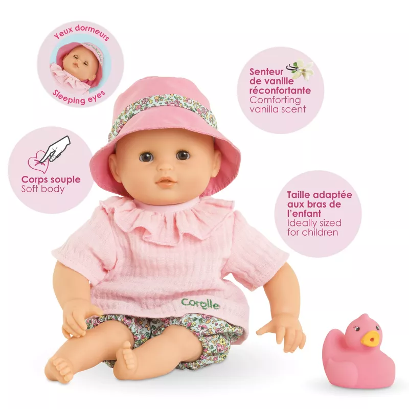 Mon Premier Poupon Badebaby Coralie, muñeca