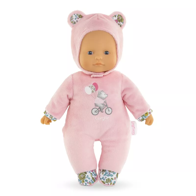 Oso de peluche Simba-Dickie Corolle Mon Doudou Corolle Sweetheart rosa — muñeco de peluche de apego