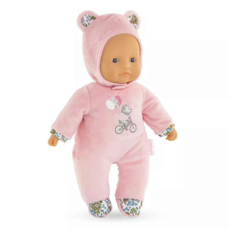 Oso de peluche Simba-Dickie Corolle Mon Doudou Corolle Sweetheart rosa — muñeco de peluche de apego