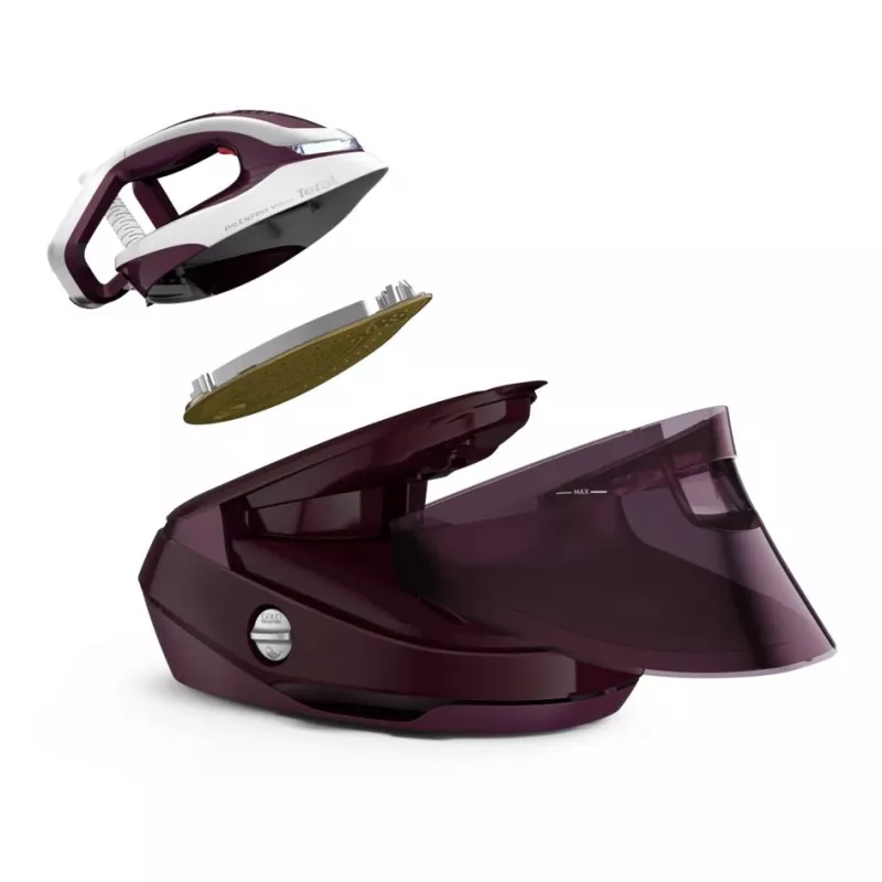 Tefal Pro Express Vision GV9810 3000 W 1,1 L suela Durilium AirGlide Autoclean Rojo, Blanco