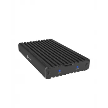 ICY BOX IB-2817M-C32 Carcasa SSD Negro M.2