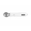 Cuchara para helado Unold 488990 4 mm Acero inoxidable Plástico Blanco