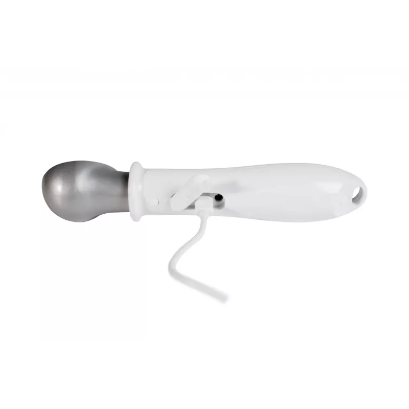 Cuchara para helado Unold 488990 4 mm Acero inoxidable Plástico Blanco