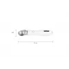 Cuchara para helado Unold 488990 4 mm Acero inoxidable Plástico Blanco
