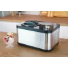 Unold 48826 Máquina de helados y yogurtera EVA máquina de helados con compresor 1,5 L 120 W Negro, Acero inoxidable