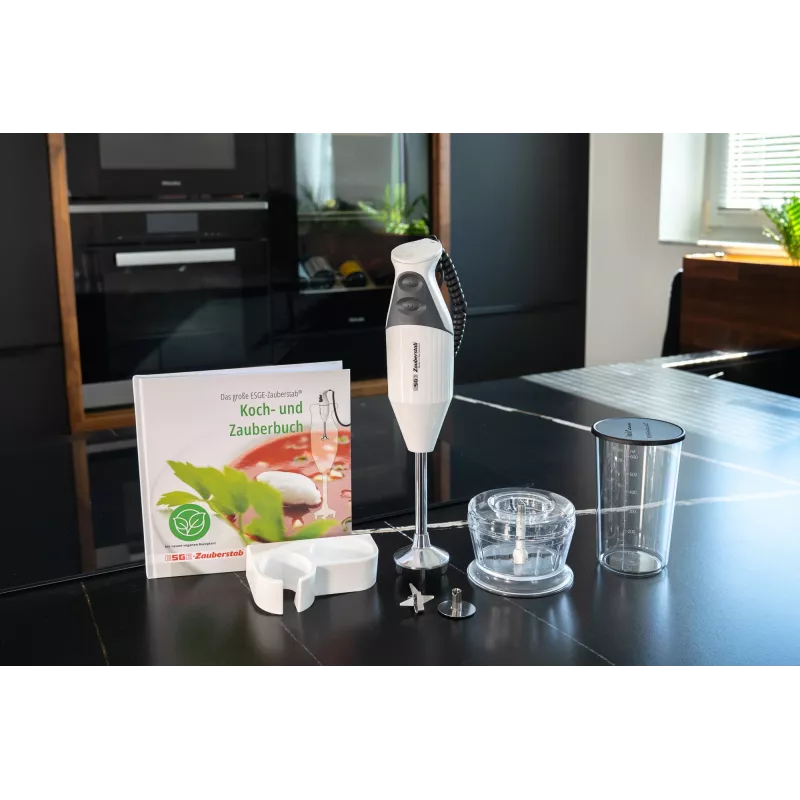 ESGE M 160 G Gourmet 0.6 L Batidora de mano 160 W Antracita, Blanco