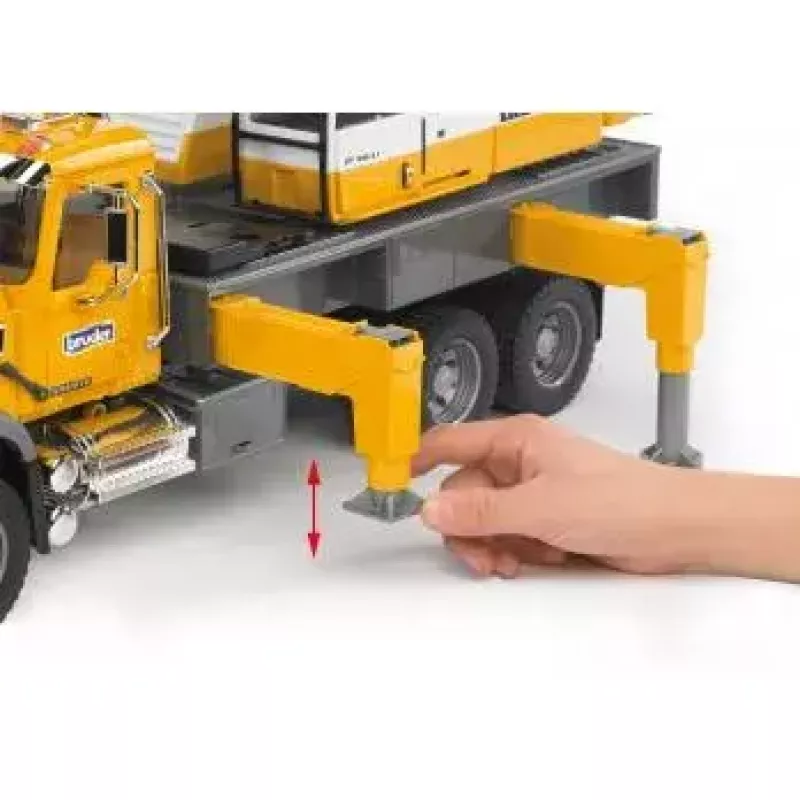 Camión grúa BRUDER MACK Granite Liebherr