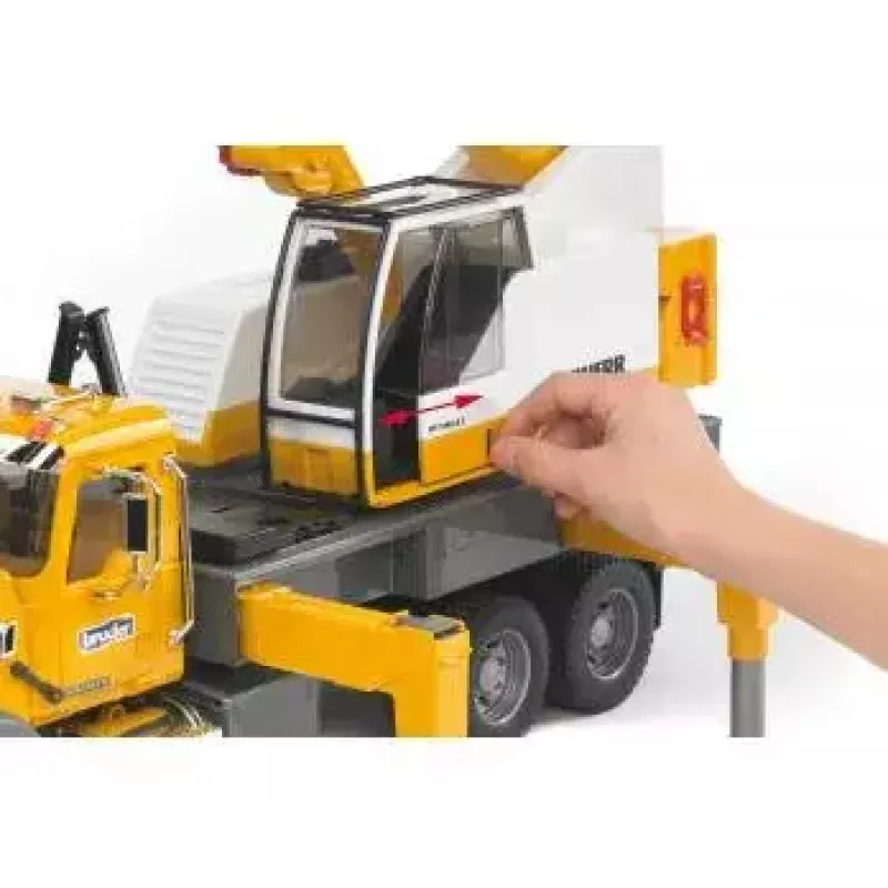 Camión grúa BRUDER MACK Granite Liebherr