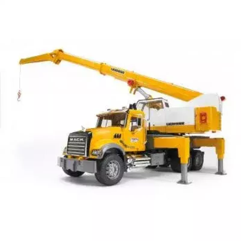 Camión grúa BRUDER MACK Granite Liebherr