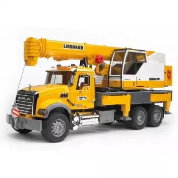 Camión grúa BRUDER MACK Granite Liebherr