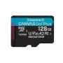 Kingston Technology 128 GB microSDXC Canvas Go Plus Gen4 200R A2 U3 pack individual sin ADP