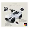 Correpasillos Simba-Dickie BIG Mercedes-AMG GT en Plata/Negro – vehículo infantil de empuje/pedales