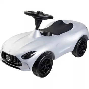 Correpasillos Simba-Dickie BIG Mercedes-AMG GT en Plata/Negro – vehículo infantil de empuje/pedales