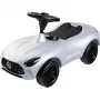Correpasillos Simba-Dickie BIG Mercedes-AMG GT en Plata/Negro – vehículo infantil de empuje/pedales