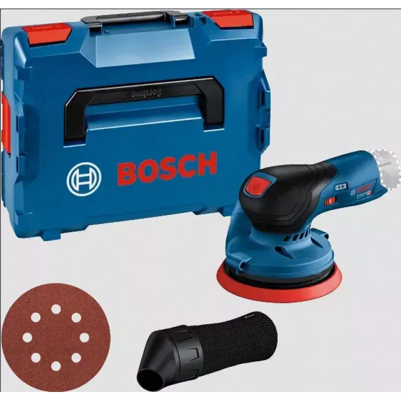 Bosch GEX 12V-125 Professional Lijadora orbital 10000 rpm 20000 OPM Negro, Azul, Rojo