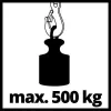Polipasto eléctrico Einhell TC-EH 500 1000 W 500 kg