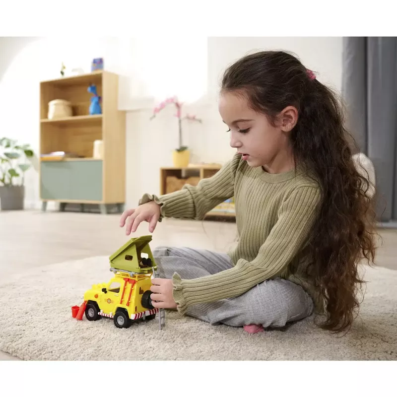 Vehículo todoterreno de juguete Simba-Dickie Fireman Sam con tienda de techo — modelo 109252653, set de juego