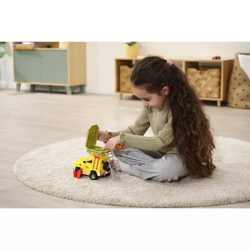 Vehículo todoterreno de juguete Simba-Dickie Fireman Sam con tienda de techo — modelo 109252653, set de juego