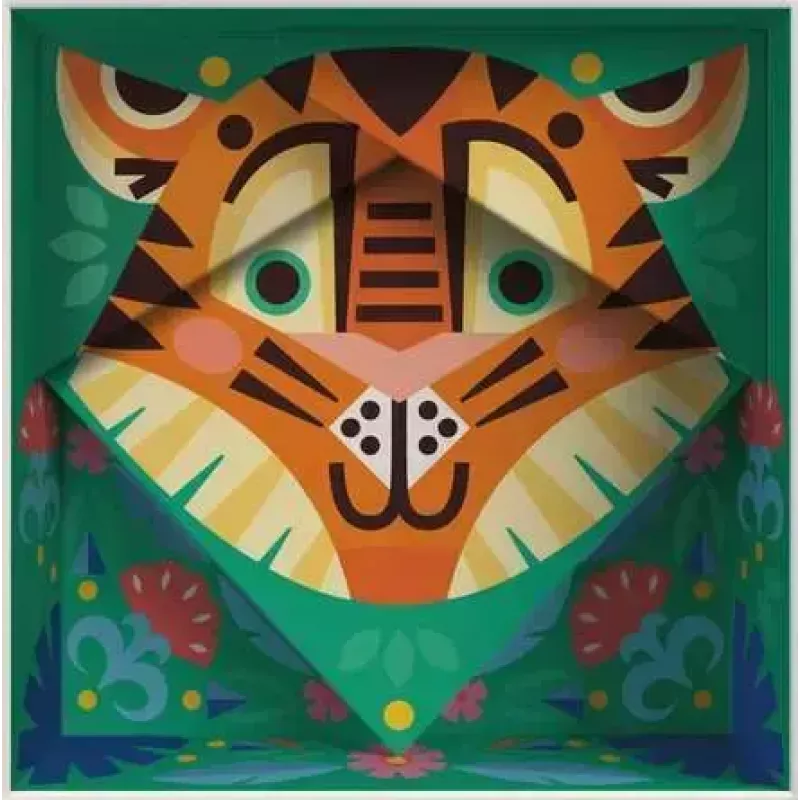 Set de pintura y moldeado Ravensburger CreArt Do it together – Tigre (actividad de pintura conjunta) 25863