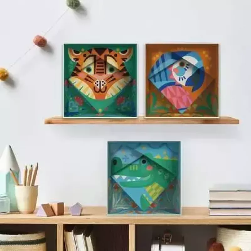 Set de pintura y moldeado Ravensburger CreArt Do it together – Tigre (actividad de pintura conjunta) 25863