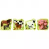 Puzle Ravensburger UP! Animales de granja – set progresivo 4, 6, 8, 10 piezas