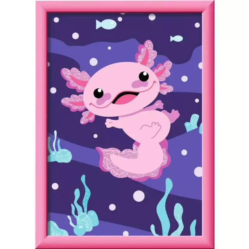 Set de pintura Ravensburger CreArt — Axolotl (set de arte) de Ravensburger
