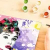Set de puzle y pintura Ravensburger CreArt Premium — Audrey Hepburn (Ravensburger 25526)