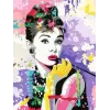 Set de puzle y pintura Ravensburger CreArt Premium — Audrey Hepburn (Ravensburger 25526)