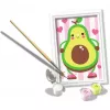 Set de pintura Ravensburger CreArt — Avocado (motivo de diseño)