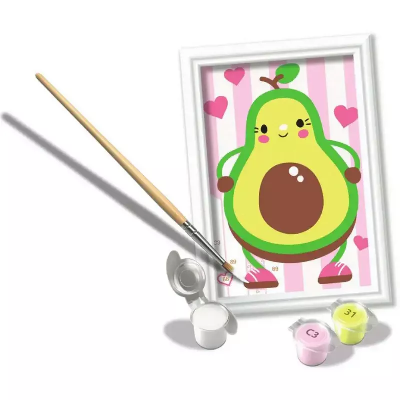 Set de pintura Ravensburger CreArt — Avocado (motivo de diseño)