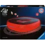 Puzle 3D Ravensburger Iconics Allianz Arena con luz, 216 piezas