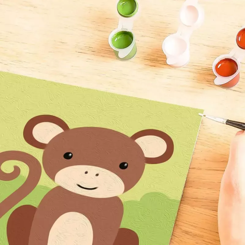 Set de pintura Ravensburger CreArt Mono pequeño – set de pintura creativo para niños