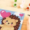 Kit de pintar por números Ravensburger CreArt Erizo cariñoso (modelo 25883) – set de pintura