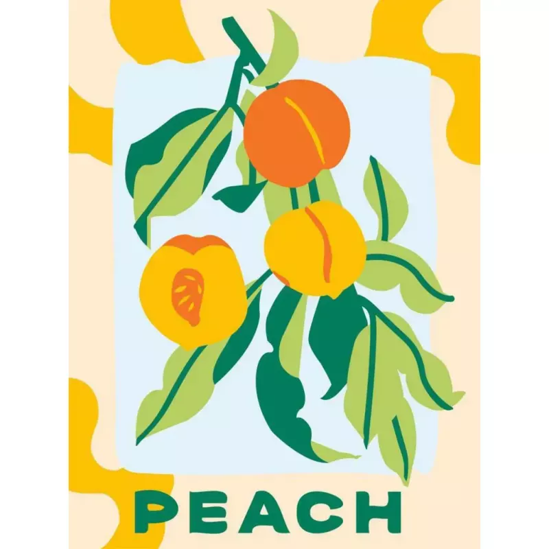 Set de pintura Ravensburger CreArt — Peaches (set de pintura creativo, modelo 25517)