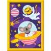 Set de pintar por números Ravensburger CreArt – «Animales en el espacio» set de pintura