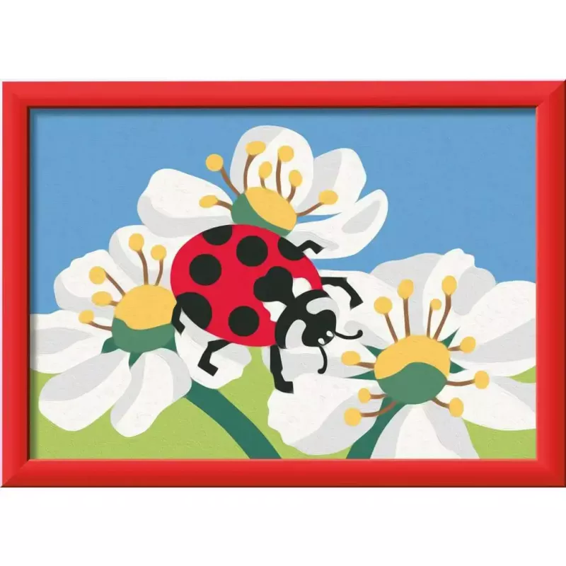 Set de pintura Ravensburger CreArt – motivo mariquita, set de pintura manualidades