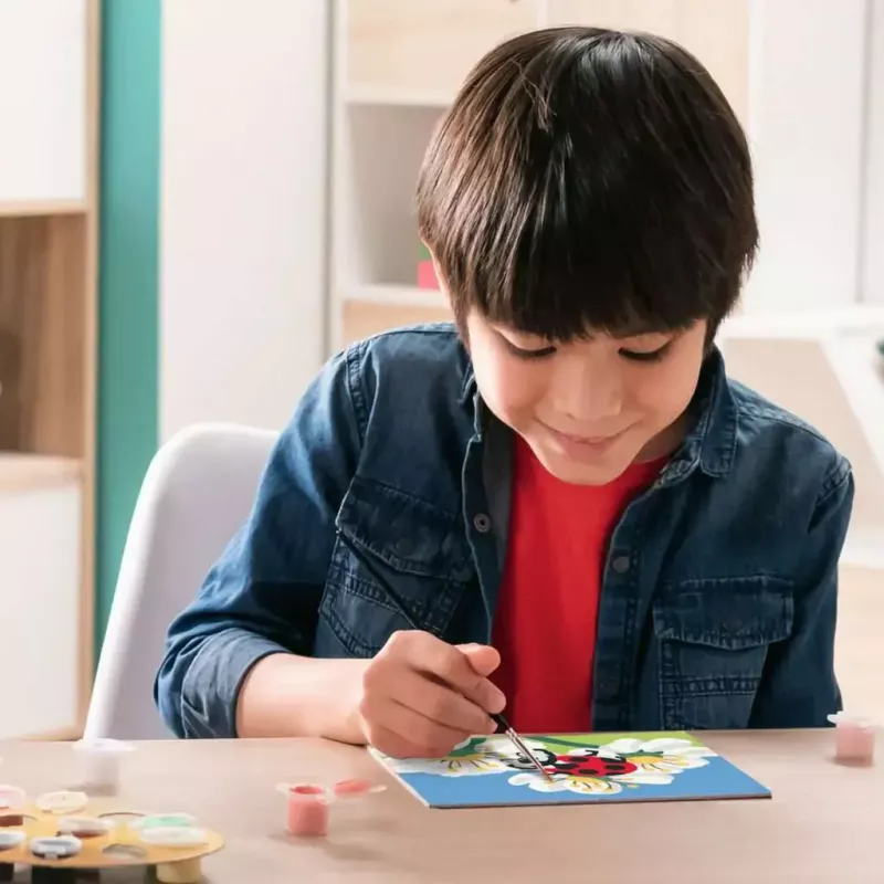 Set de pintura Ravensburger CreArt – motivo mariquita, set de pintura manualidades