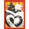 Set de pintura Ravensburger CreArt - Cat Love (set de pintura creativo)