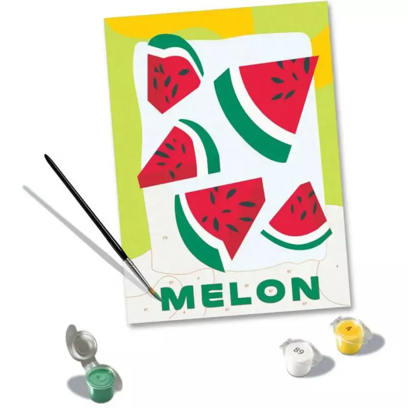 Set de pintar por números Ravensburger CreArt – Melones (diseño), Ravensburger 25516