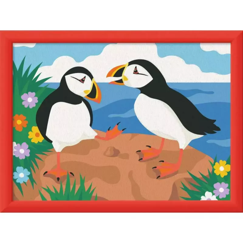 Set de pintura Ravensburger CreArt Puffins